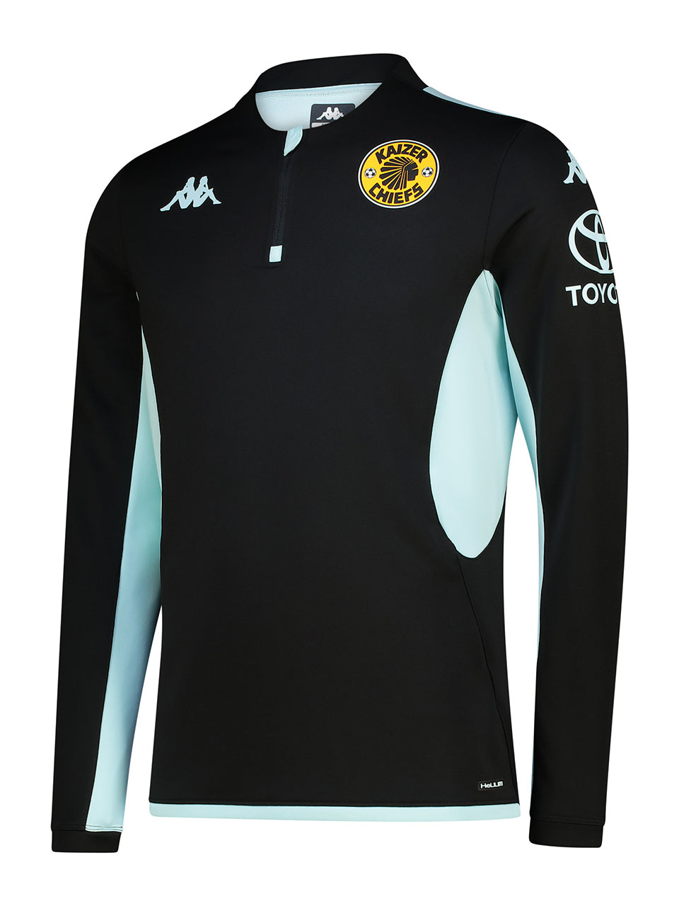 Training 1/4 Zip - BLACK/AZURE RETREAT SPO