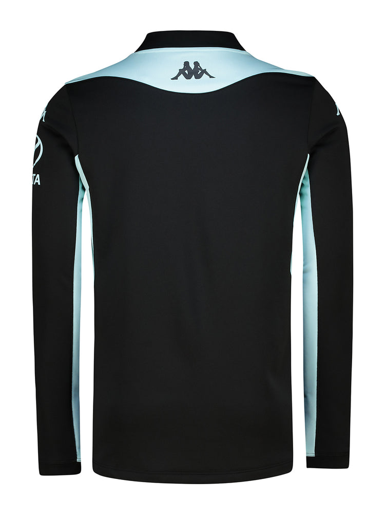 Training 1/4 Zip - BLACK/AZURE RETREAT SPO