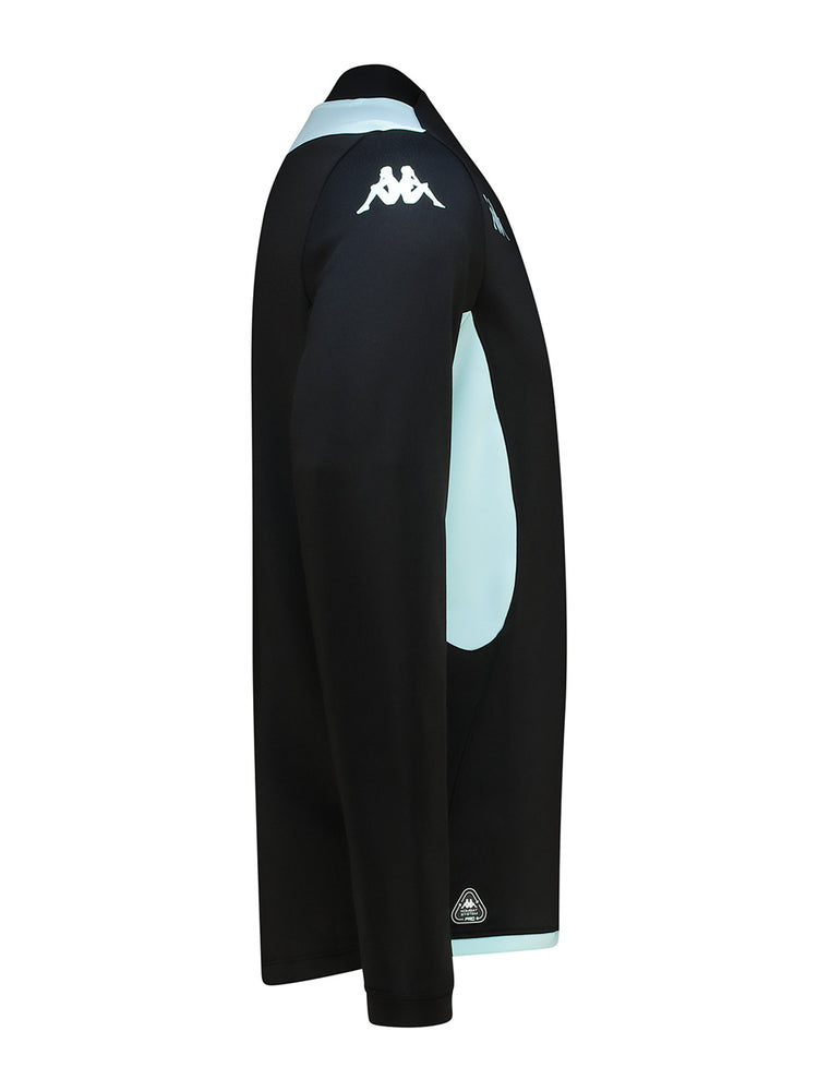 Training 1/4 Zip - BLACK/AZURE RETREAT SPO