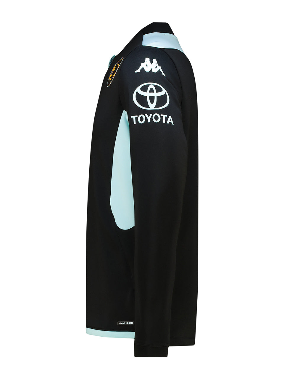 Training 1/4 Zip - BLACK/AZURE RETREAT SPO