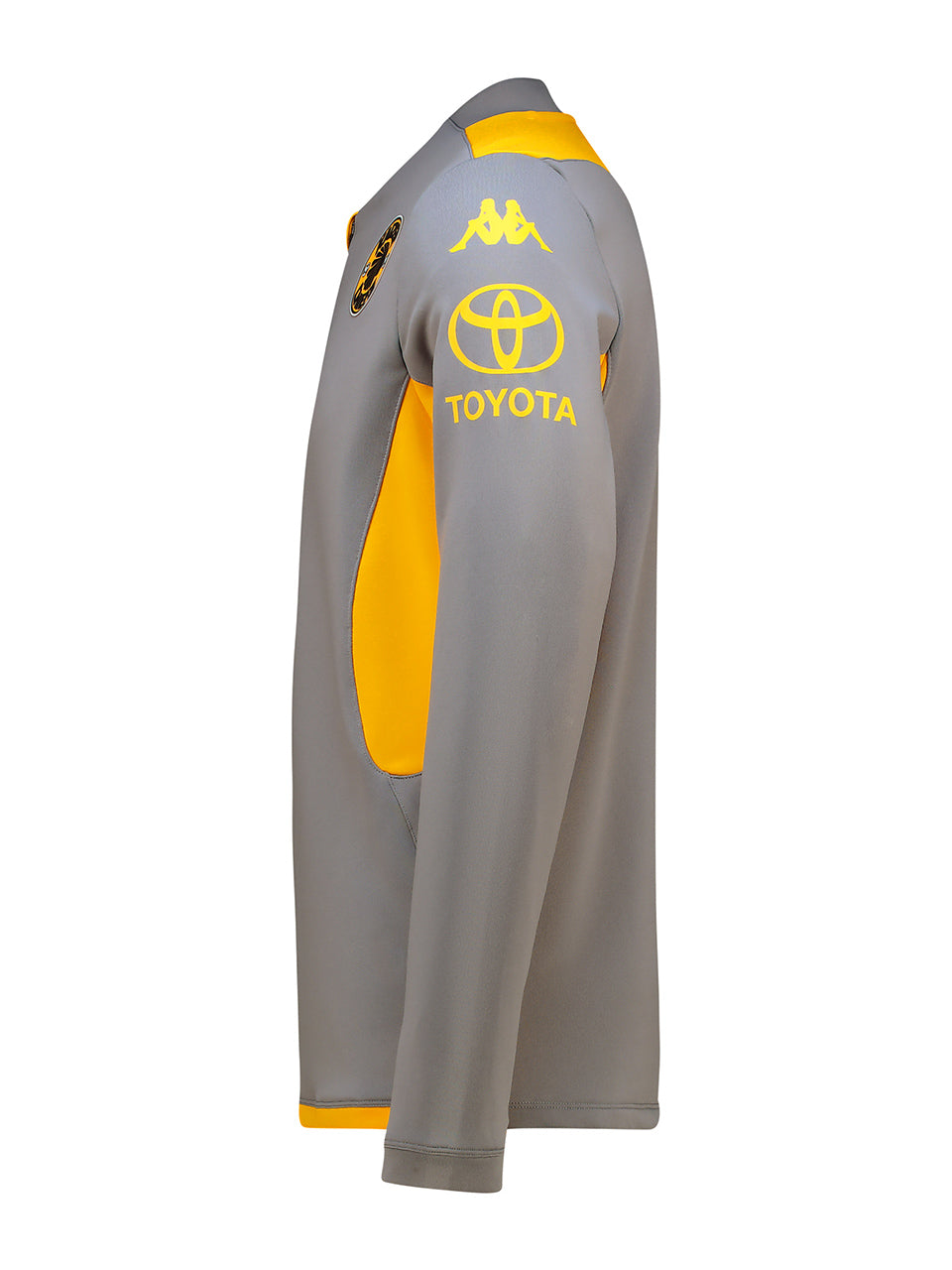 Training 1/4 Zip - GREY/YELLOW