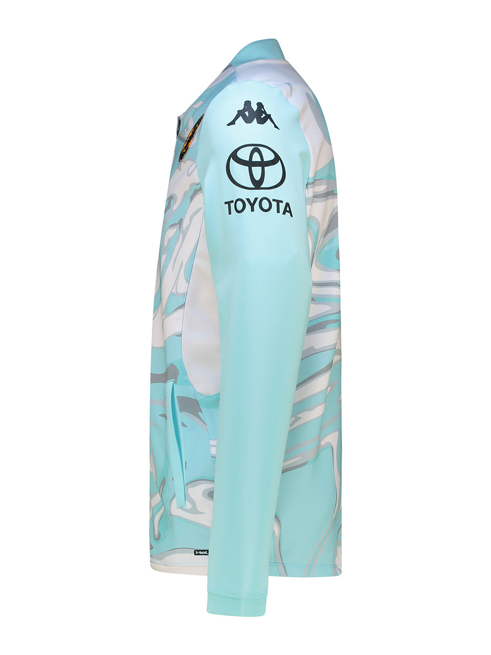 Training Full Zip - Azure Retreat/White
