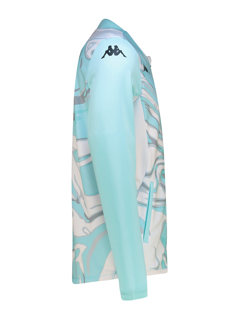 Training Full Zip - Azure Retreat/White