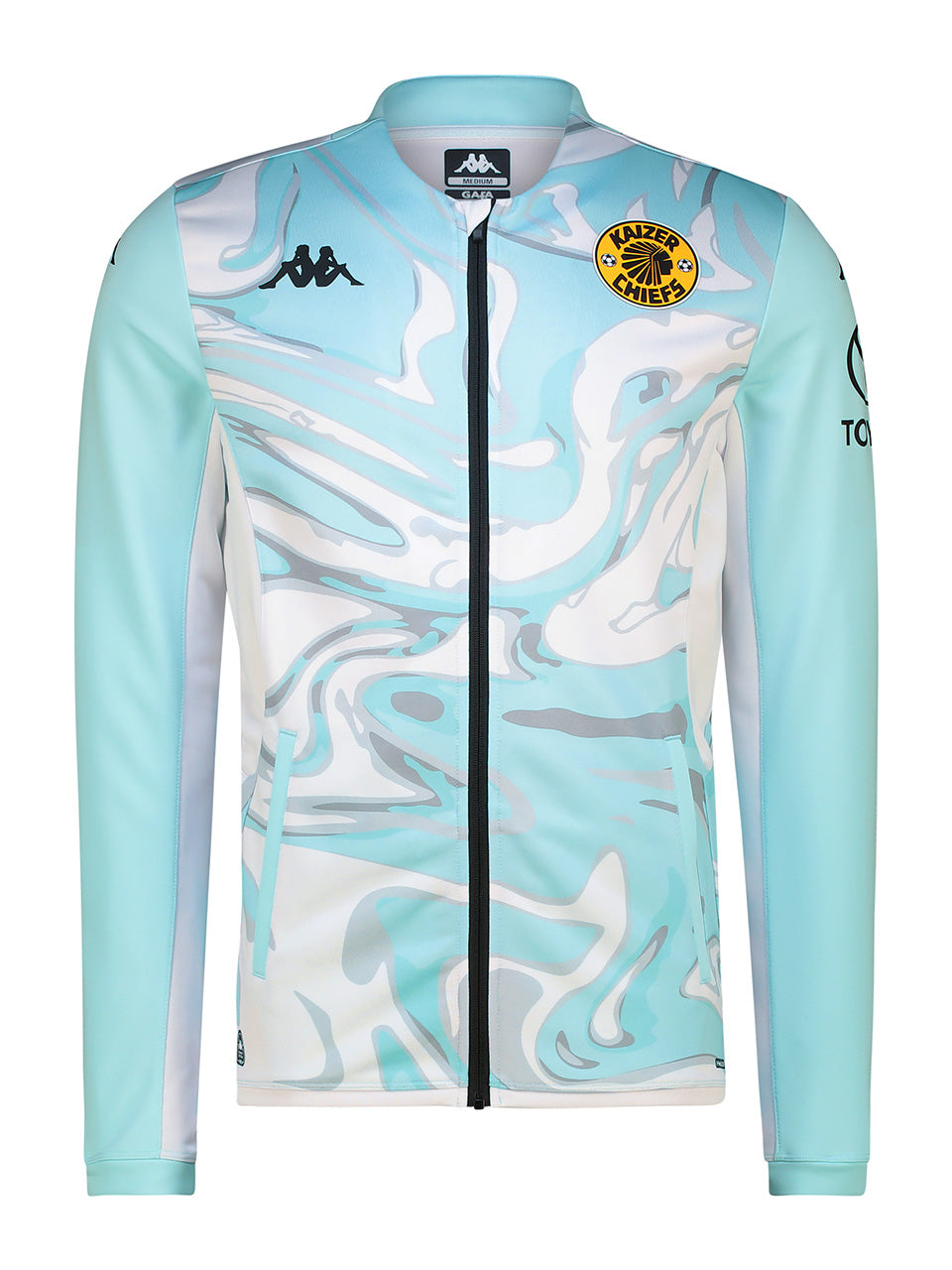 Training Full Zip - Azure Retreat/White