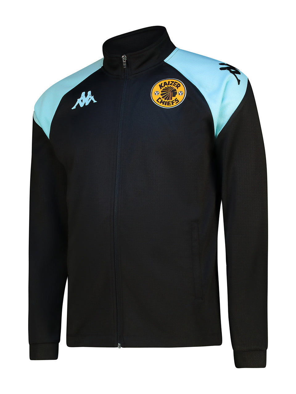 Supporters Track Top - BLACK/AZURE RETREAT