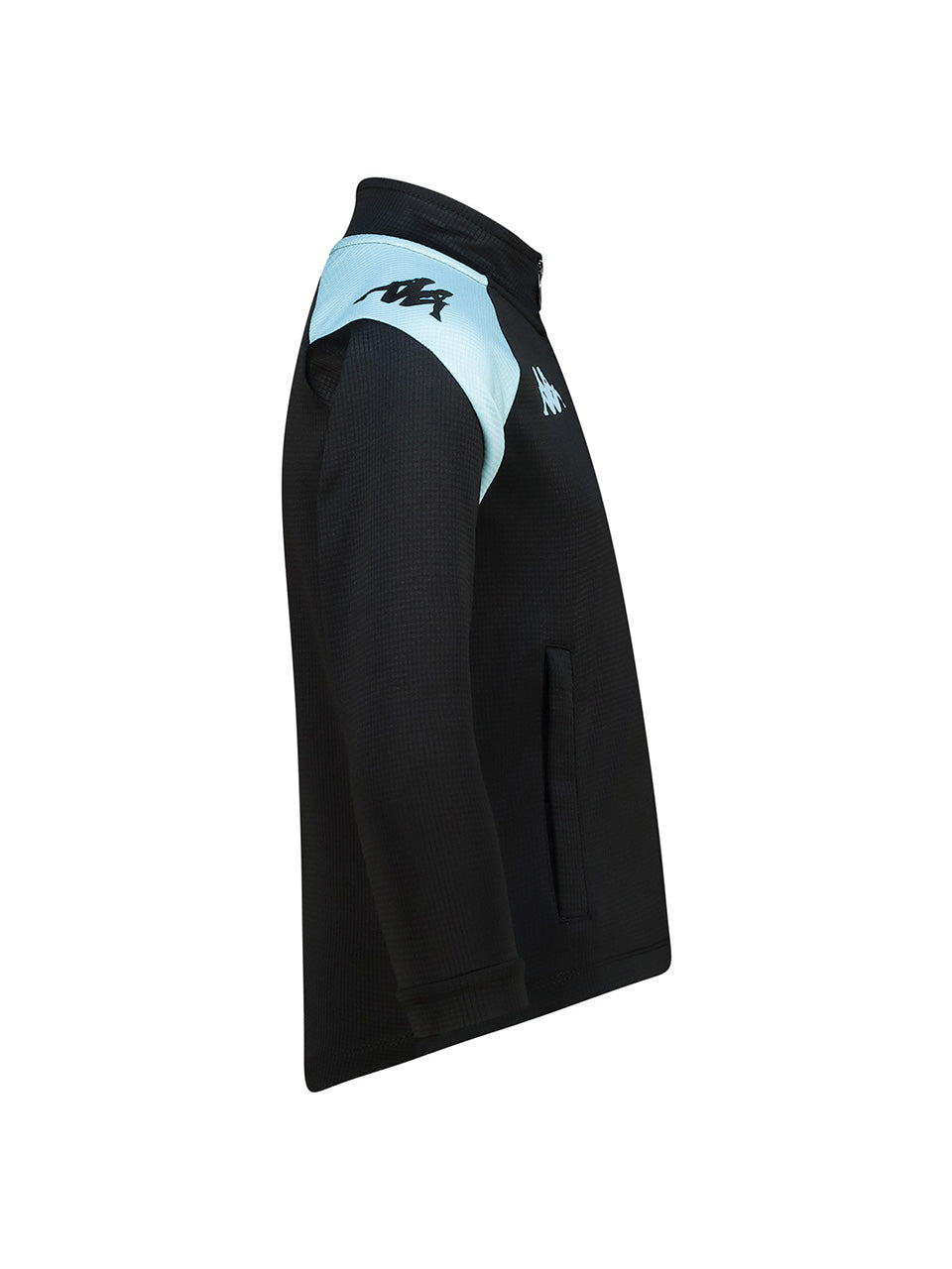 Kids Supporters Track Top - BLACK/AZURE RETREAT