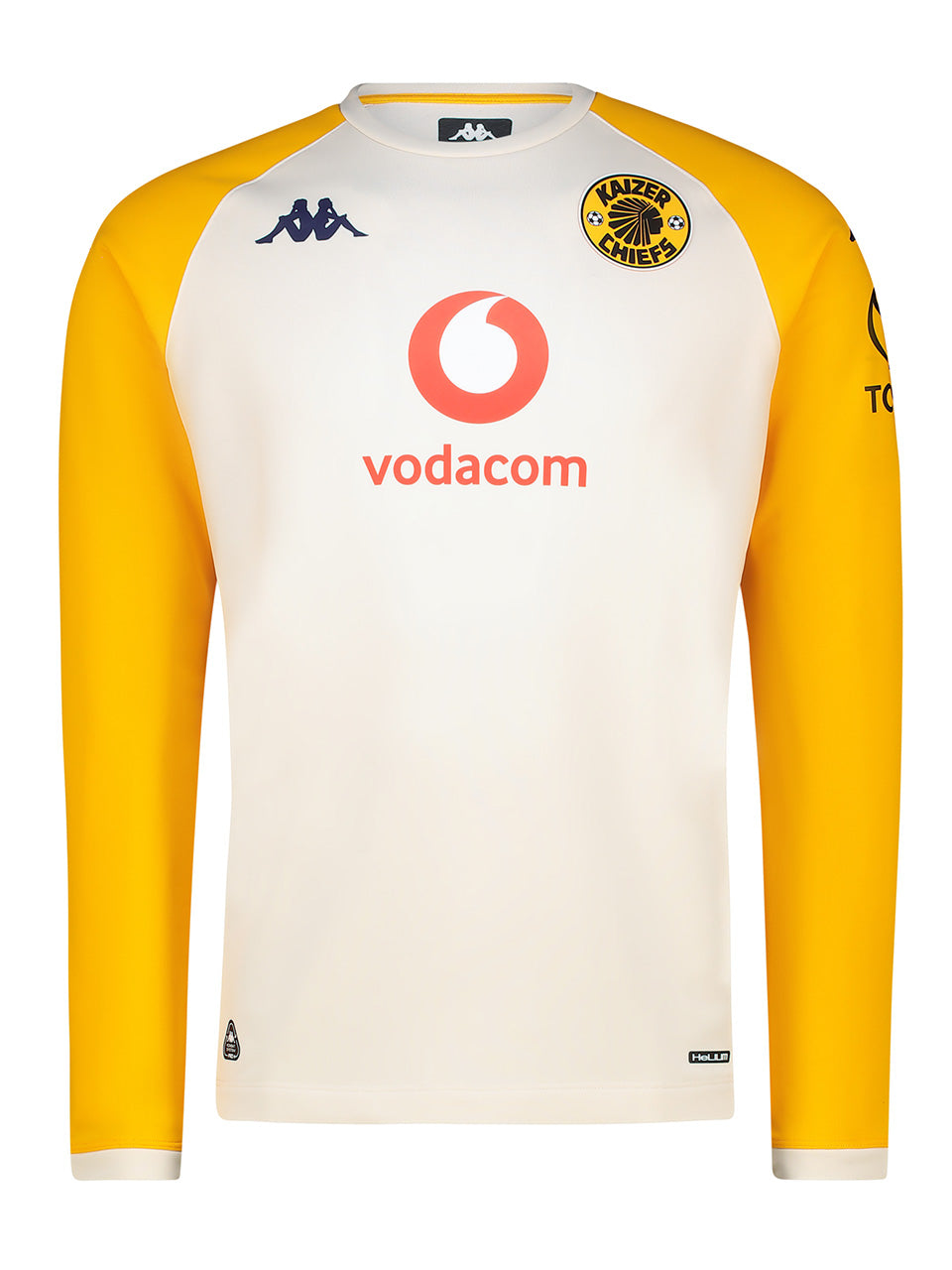 Training Pull Over 2025/26 - WHITE WHISPER/YELLOW