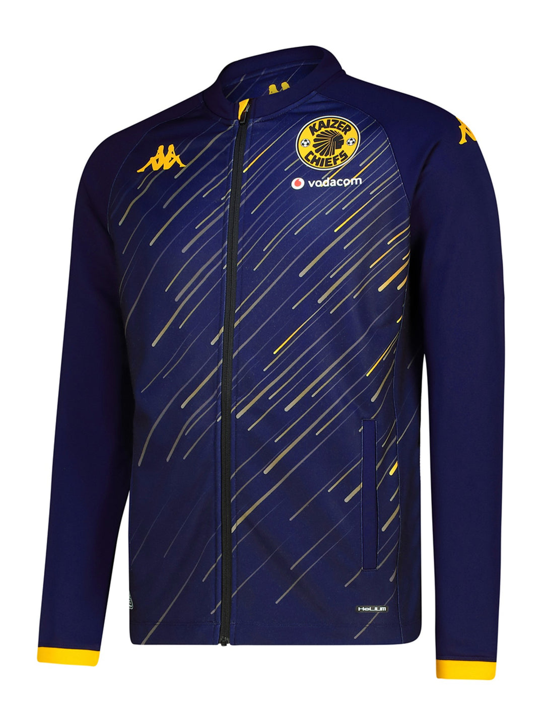 Warm Up Full Zip 2025/26 - BLUE ASTRAL/YELLOW