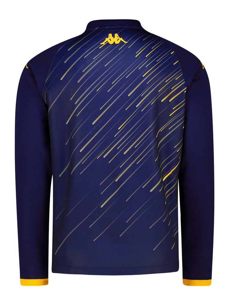Warm Up Full Zip 2025/26 - BLUE ASTRAL/YELLOW