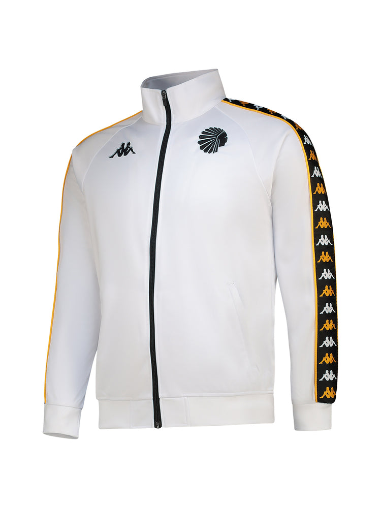 222 BANDA Track Top - WHITE/BLACK/YELLOW