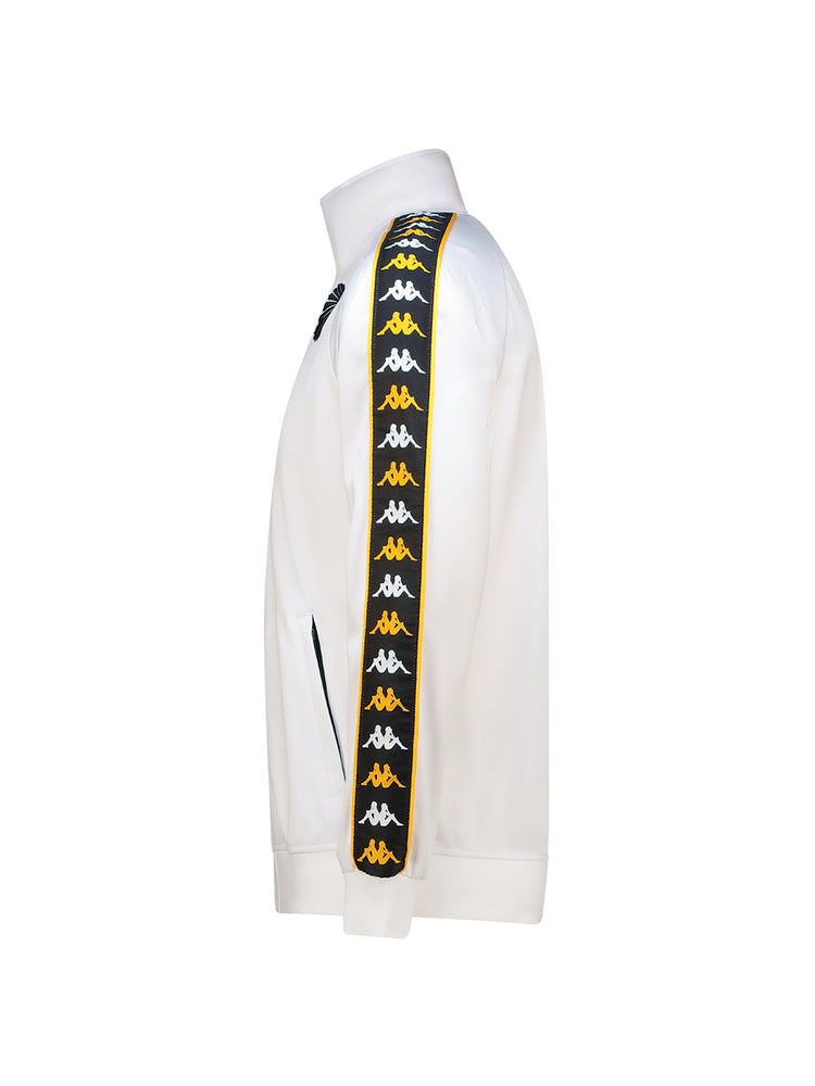 222 BANDA Track Top - WHITE/BLACK/YELLOW