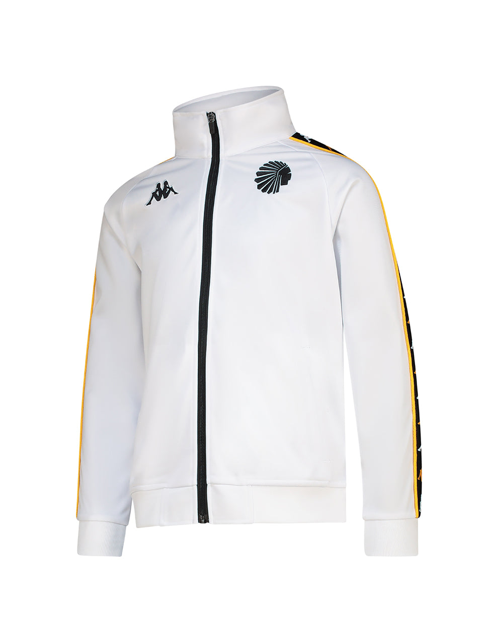 Kids 222 BANDA Tracktop - WHITE/BLACK/YELLOW