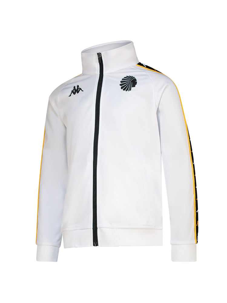 Kids 222 BANDA Tracktop - WHITE/BLACK/YELLOW