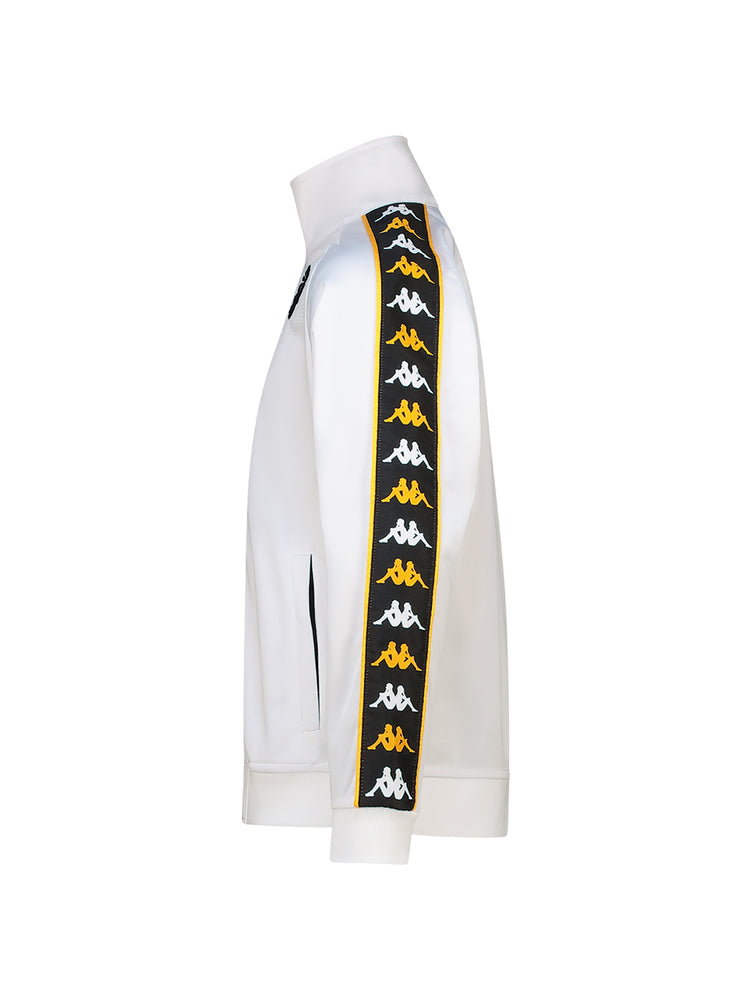 Kids 222 BANDA Tracktop - WHITE/BLACK/YELLOW