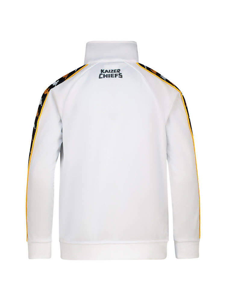Kids 222 BANDA Tracktop - WHITE/BLACK/YELLOW
