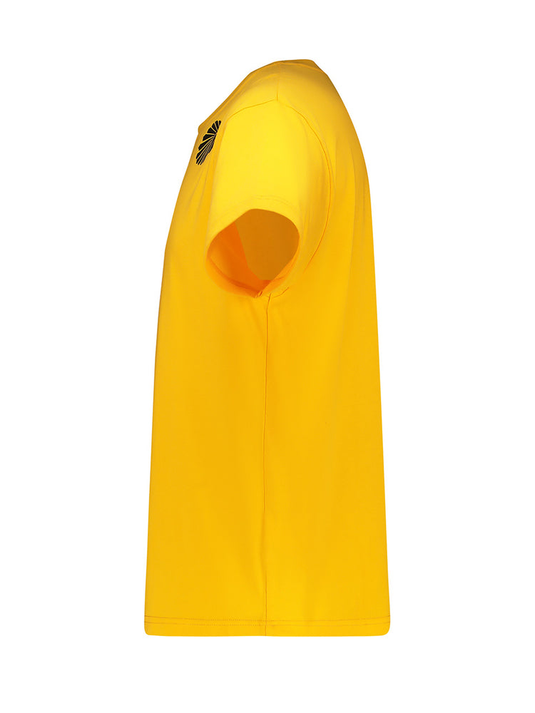 Classic Cotton Tee - YELLOW SAFFRON
