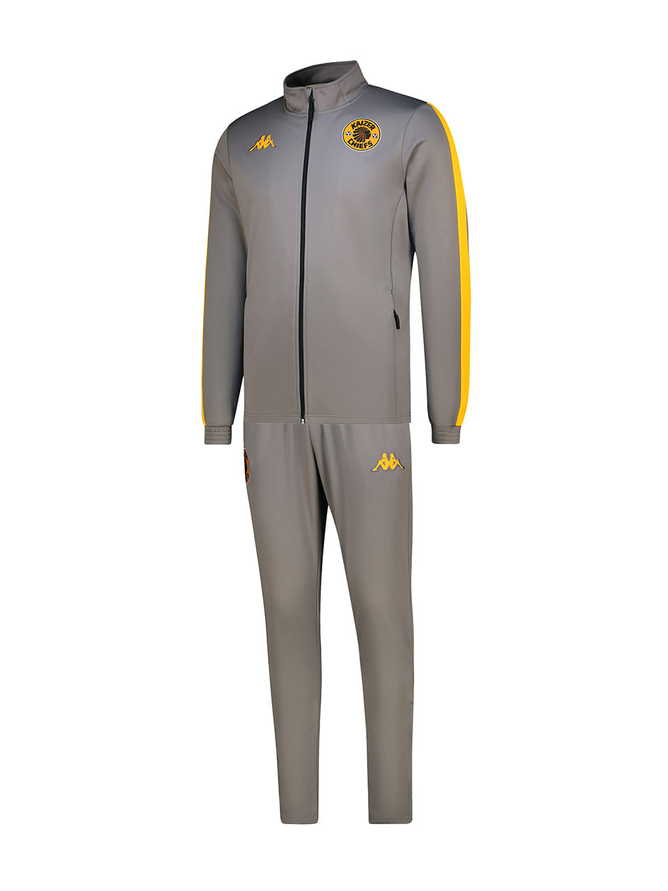 Supporters Tracksuit - GREY/YELLOW SAFFRON