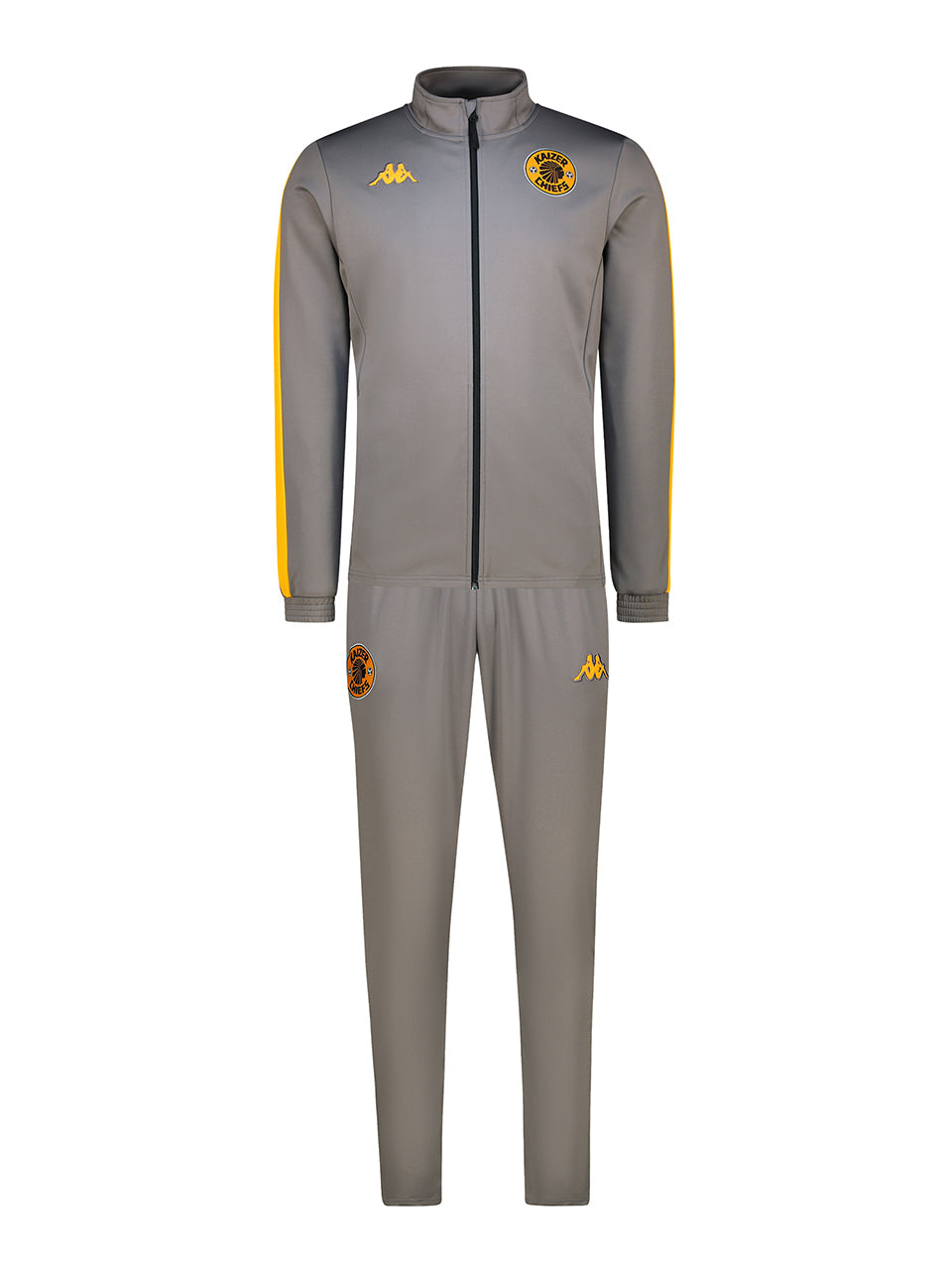 Supporters Tracksuit - GREY/YELLOW SAFFRON