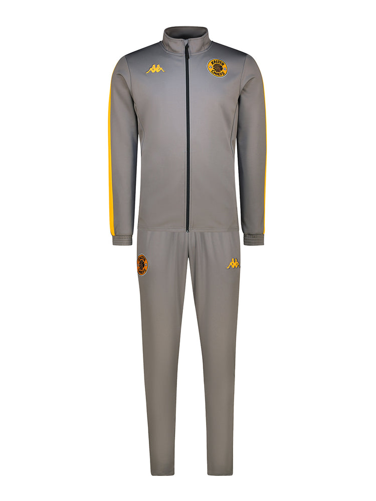 Supporters Tracksuit - GREY/YELLOW SAFFRON