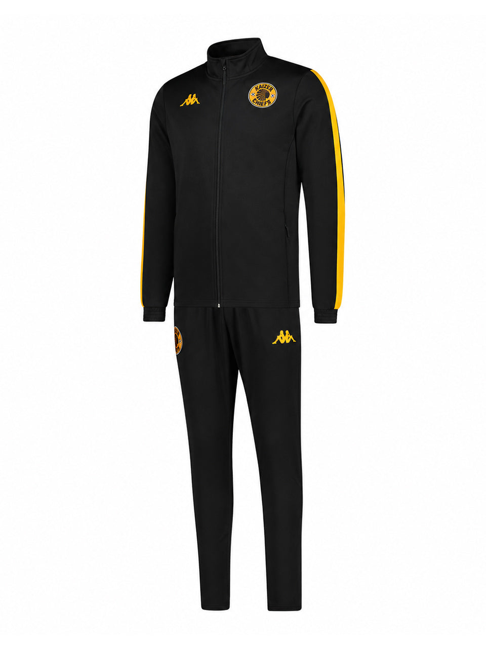 Supporters Tracksuit - BLACK/YELLOW SAFFRON