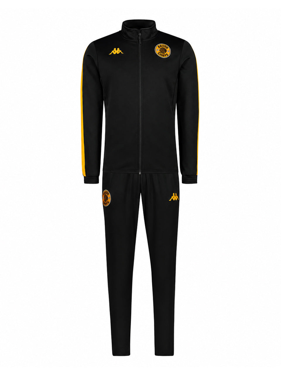 Supporters Tracksuit - BLACK/YELLOW SAFFRON