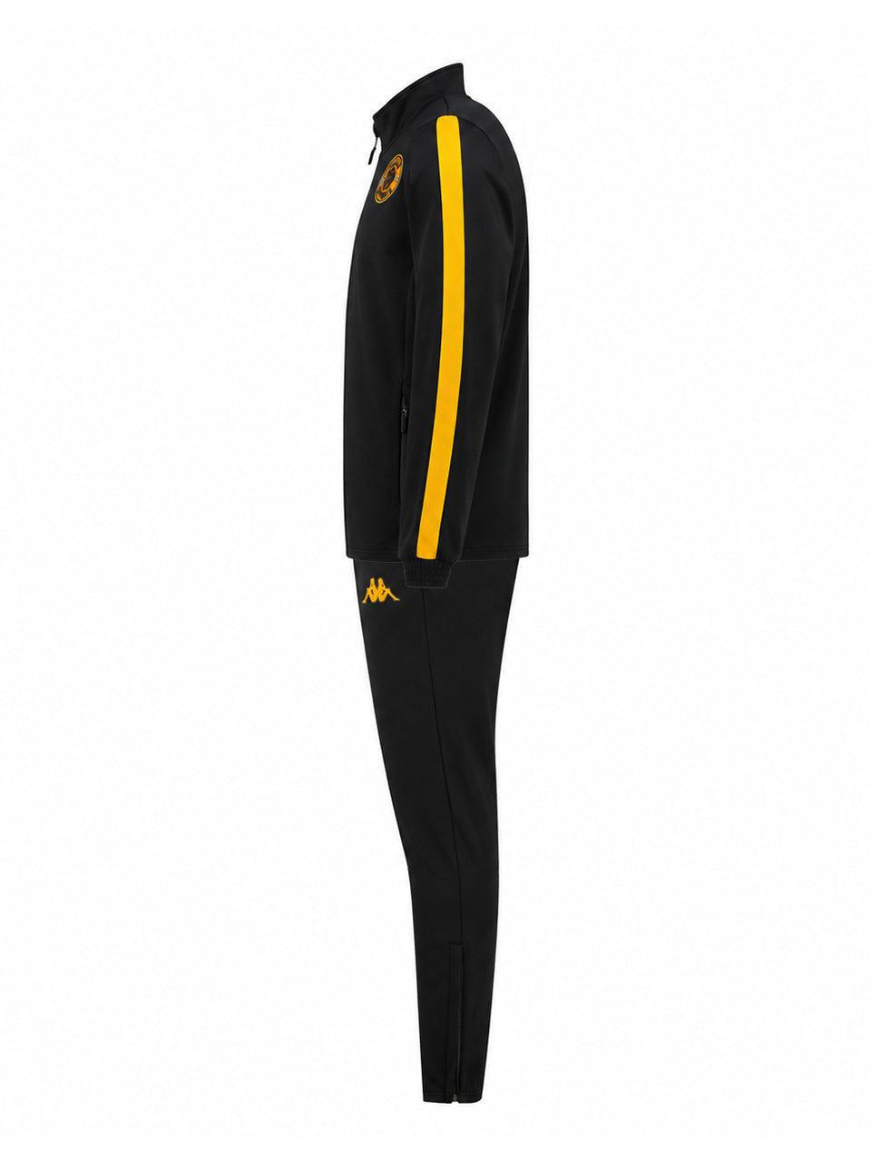 Supporters Tracksuit - BLACK/YELLOW SAFFRON