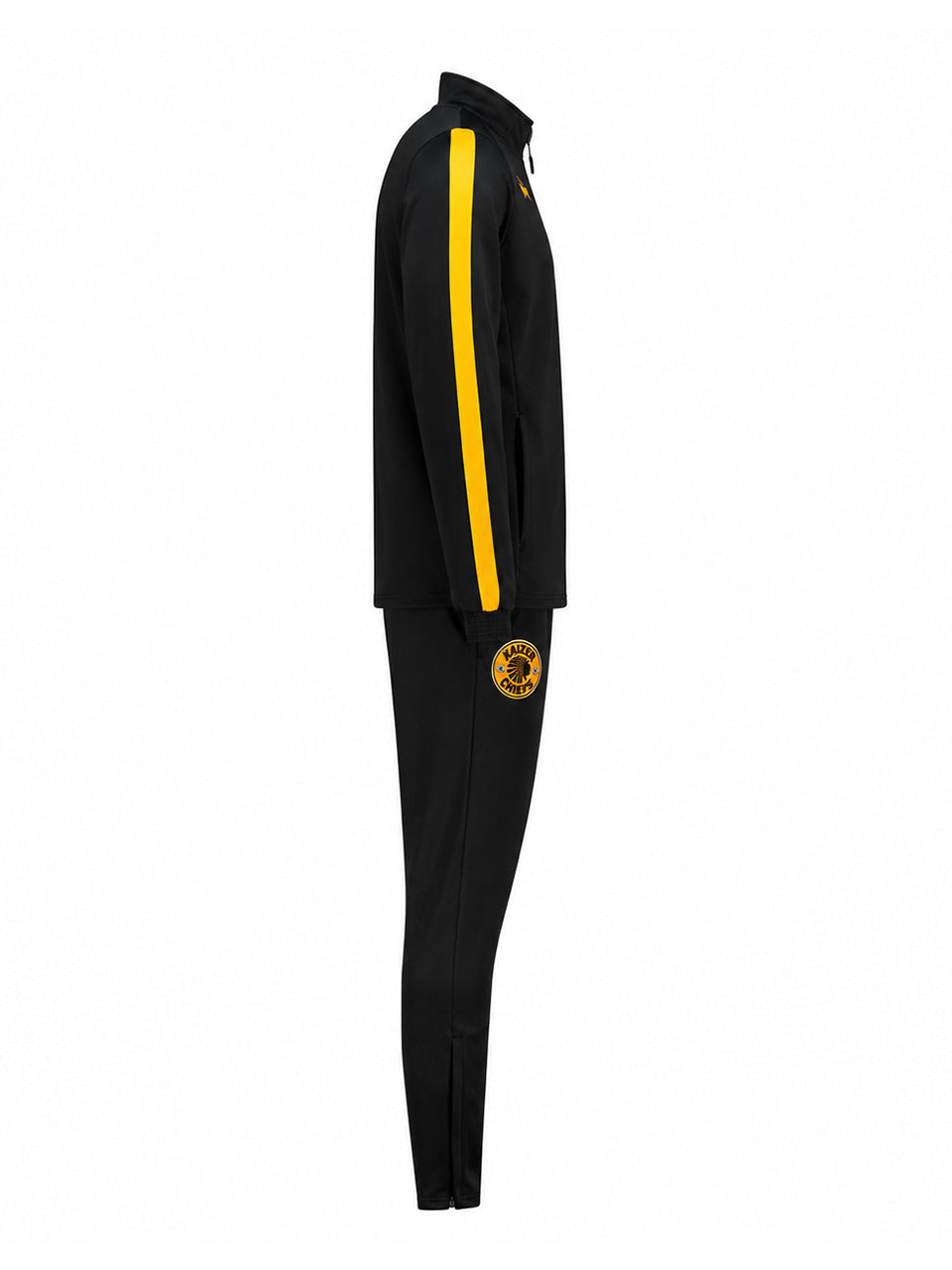 Supporters Tracksuit - BLACK/YELLOW SAFFRON