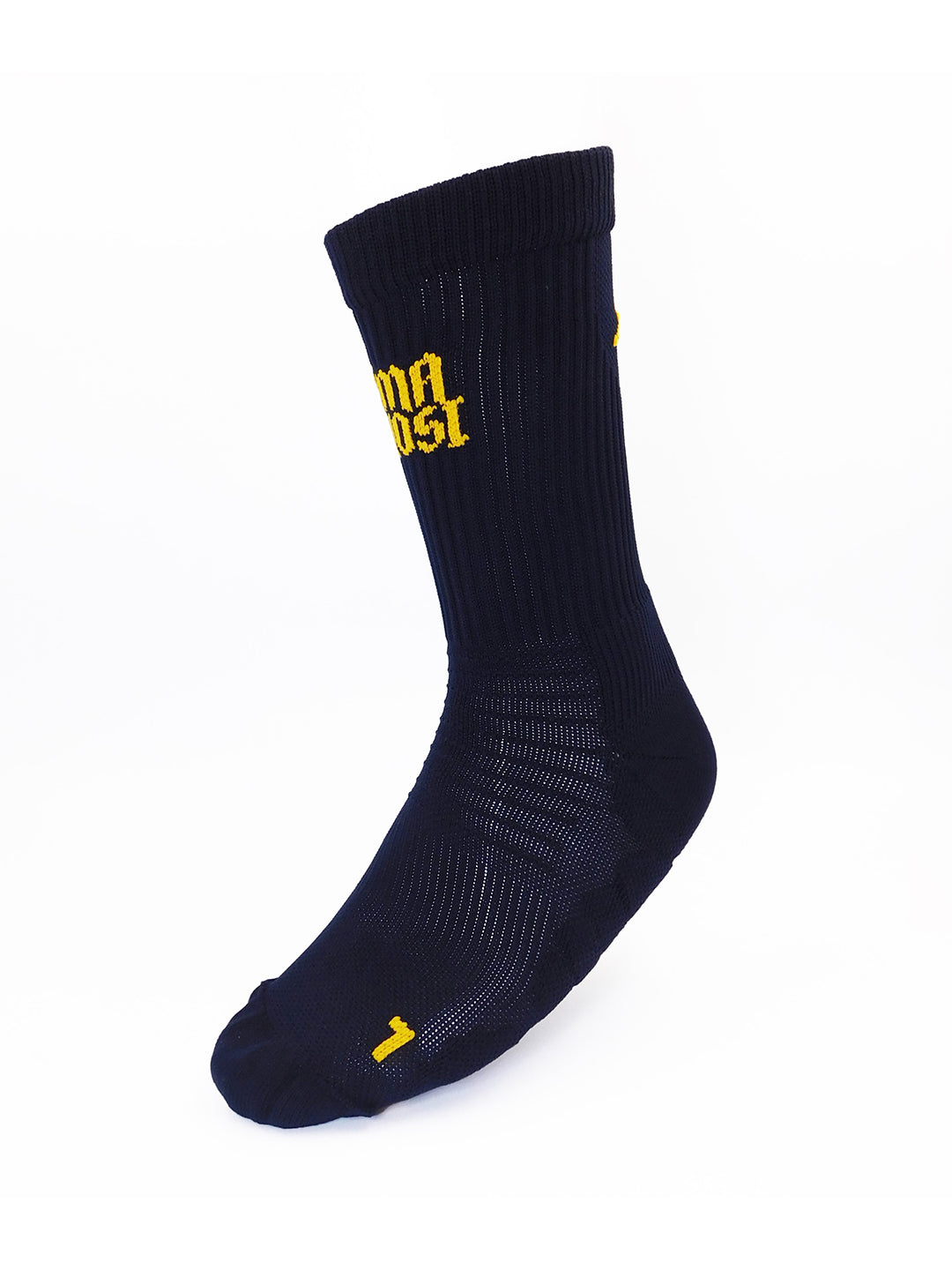 Spoxs Socks - Anthracite/Yellow