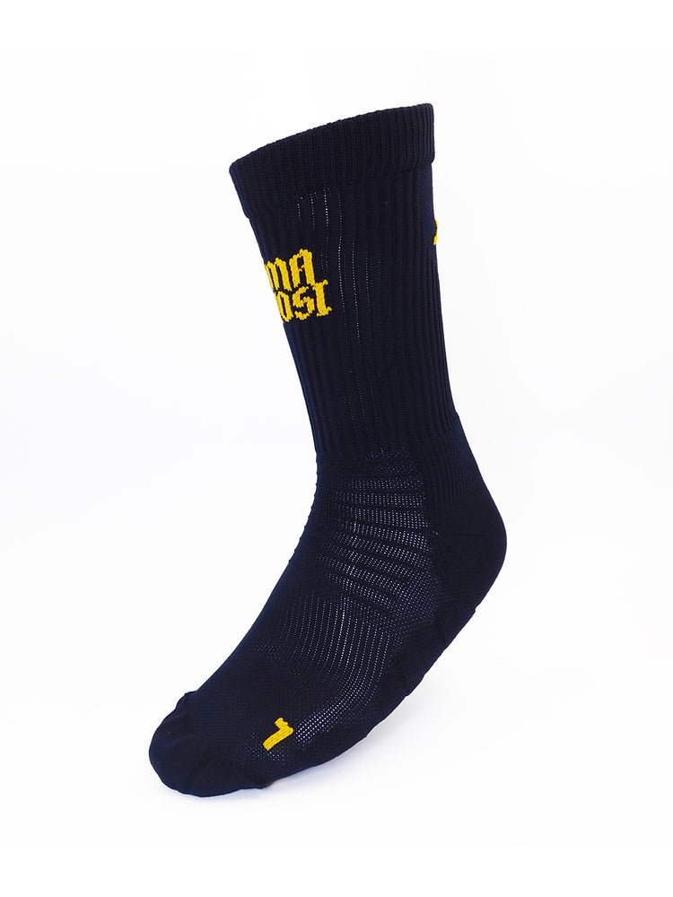 Spoxs Socks - Anthracite/Yellow