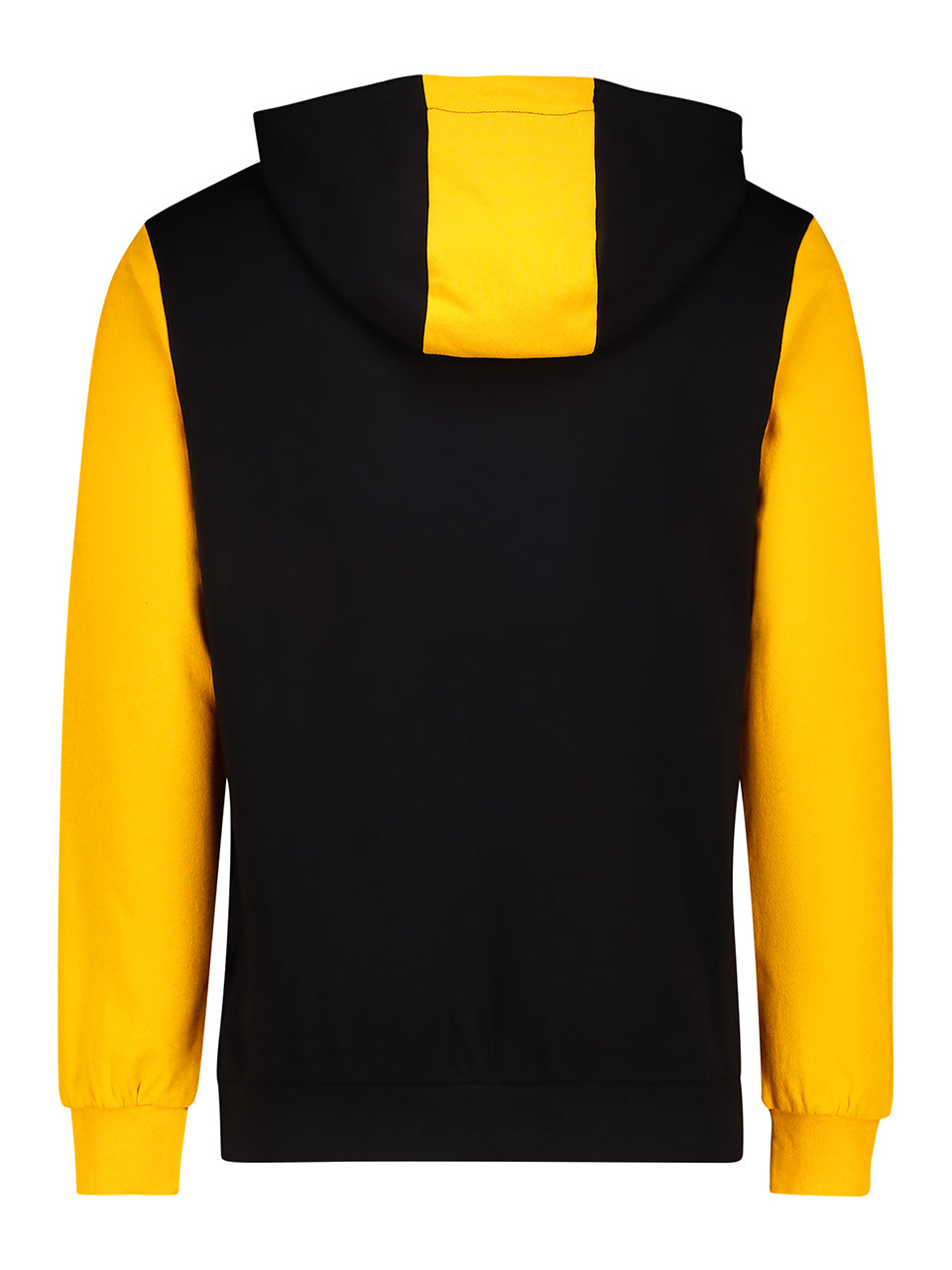 Supporters Leisure Hoodie  - BLACK/YELLOW SAFFRON