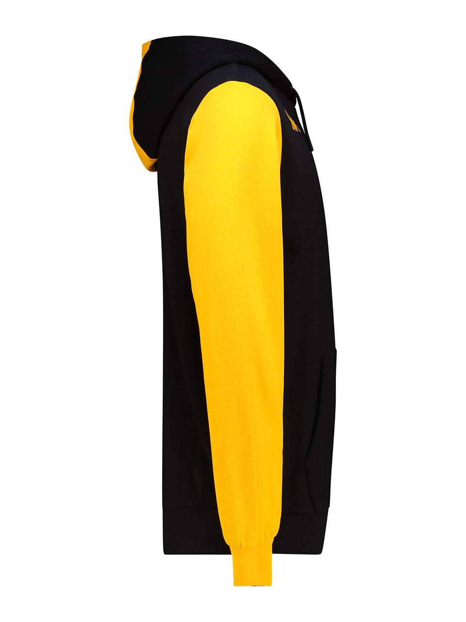 Supporters Leisure Hoodie  - BLACK/YELLOW SAFFRON