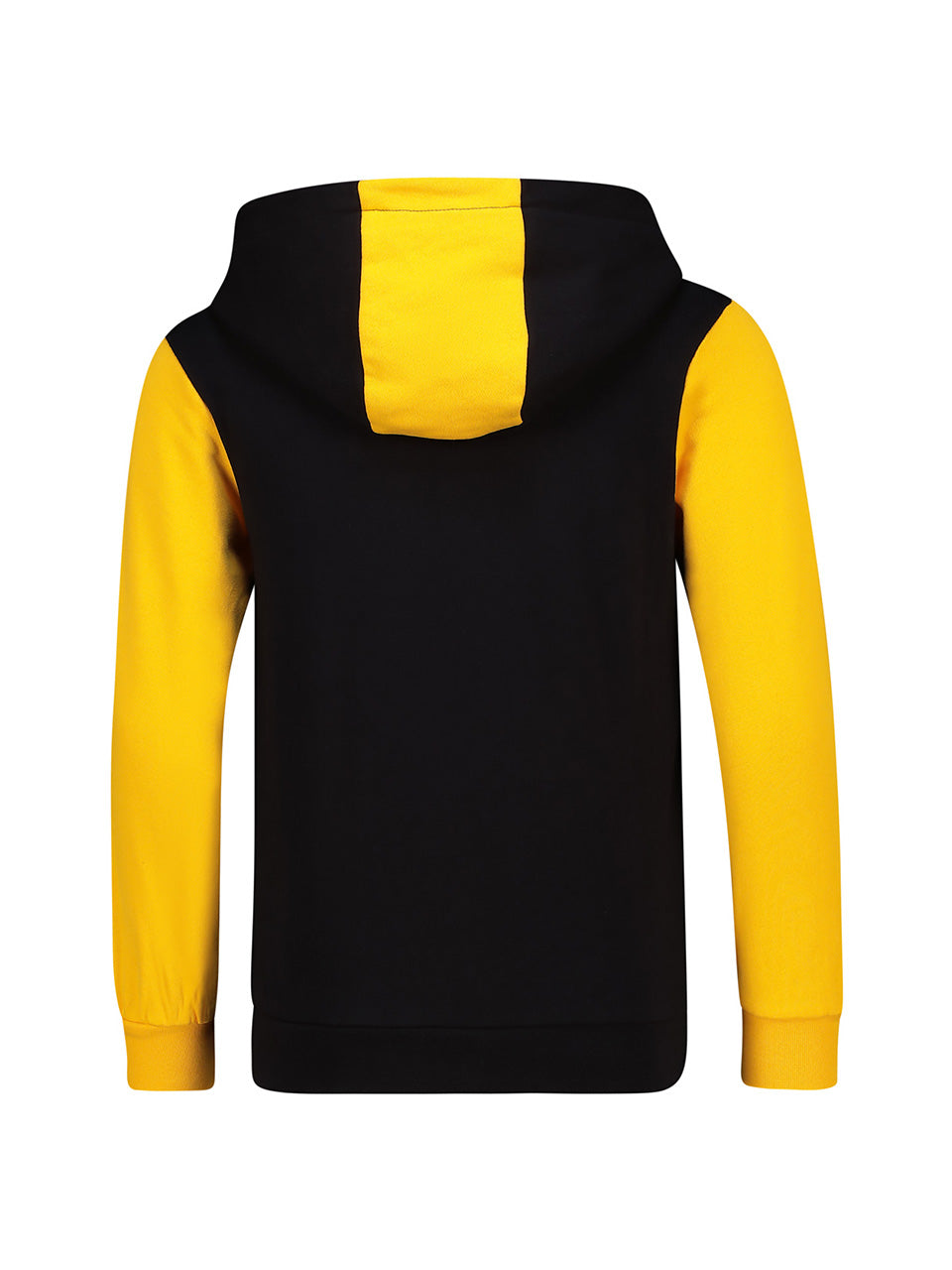Kids Supporters Leisure Hoodie  - BLACK/YELLOW SAFFRON